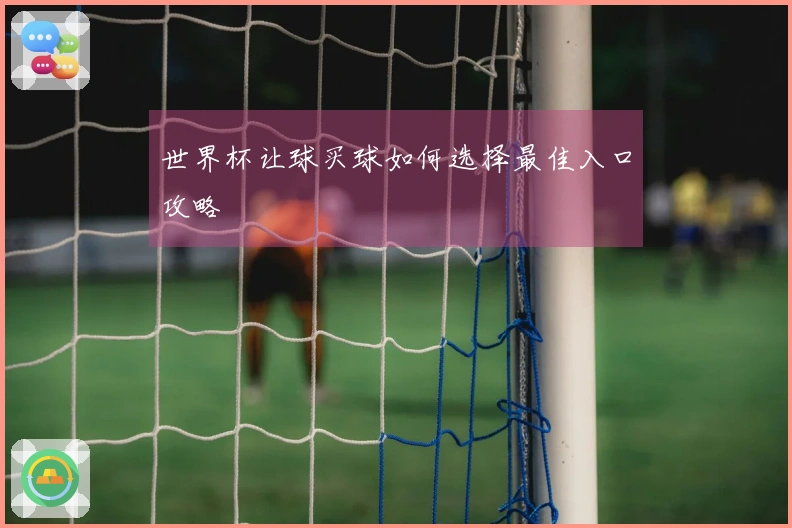 世界杯让球买球如何选择最佳入口攻略